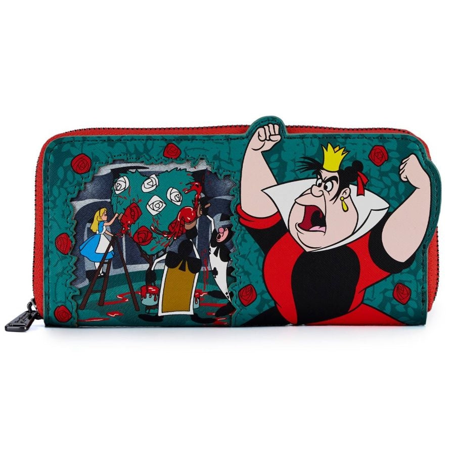 Pop Weasel Image of Alice in Wonderland (1951) - Queen of Hearts Zip Purse - Loungefly - Bags, Wallets & Purses - Image - Pop Weasel