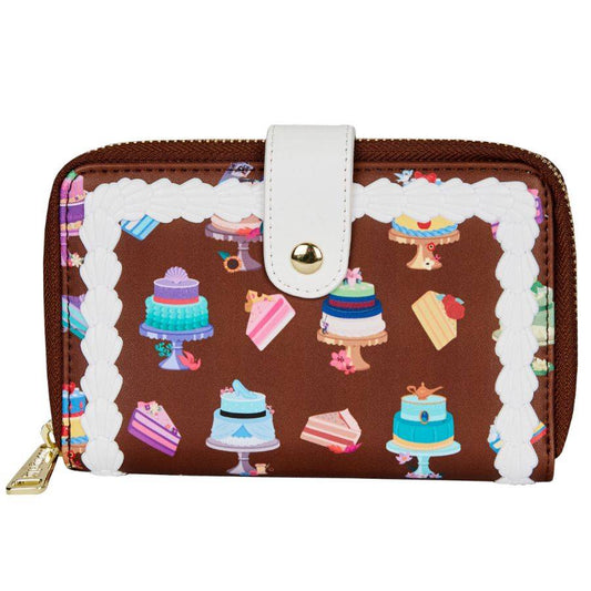 Pop Weasel Image of Disney Princess - Cakes Zip Purse - Loungefly