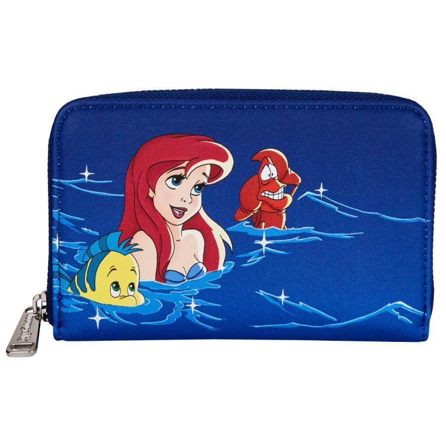 Pop Weasel Image of The Little Mermaid (1989) - Ariel Fireworks Zip Purse - Loungefly - Bags, Wallets & Purses - Image - Pop Weasel