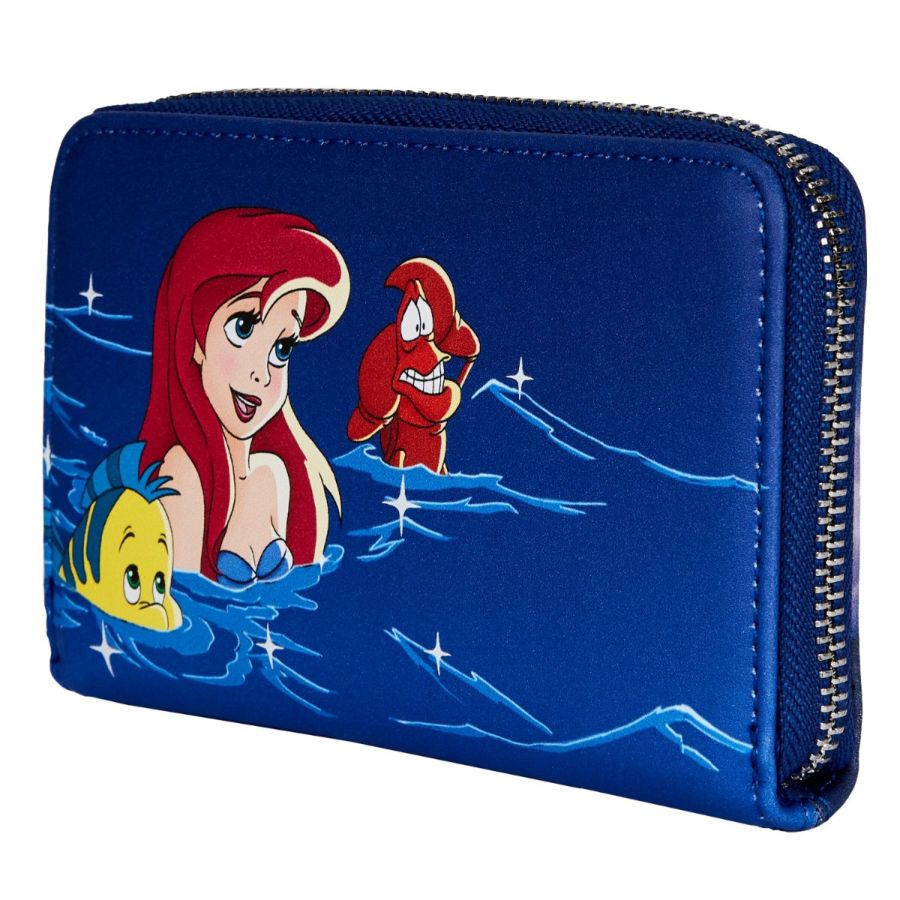 Pop Weasel - Image 2 of The Little Mermaid (1989) - Ariel Fireworks Zip Purse - Loungefly - Bags, Wallets & Purses - Image - Pop Weasel