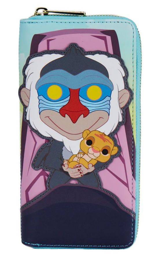 Pop Weasel Image of The Lion King (1994) - Pride Rock Zip Purse - Loungefly