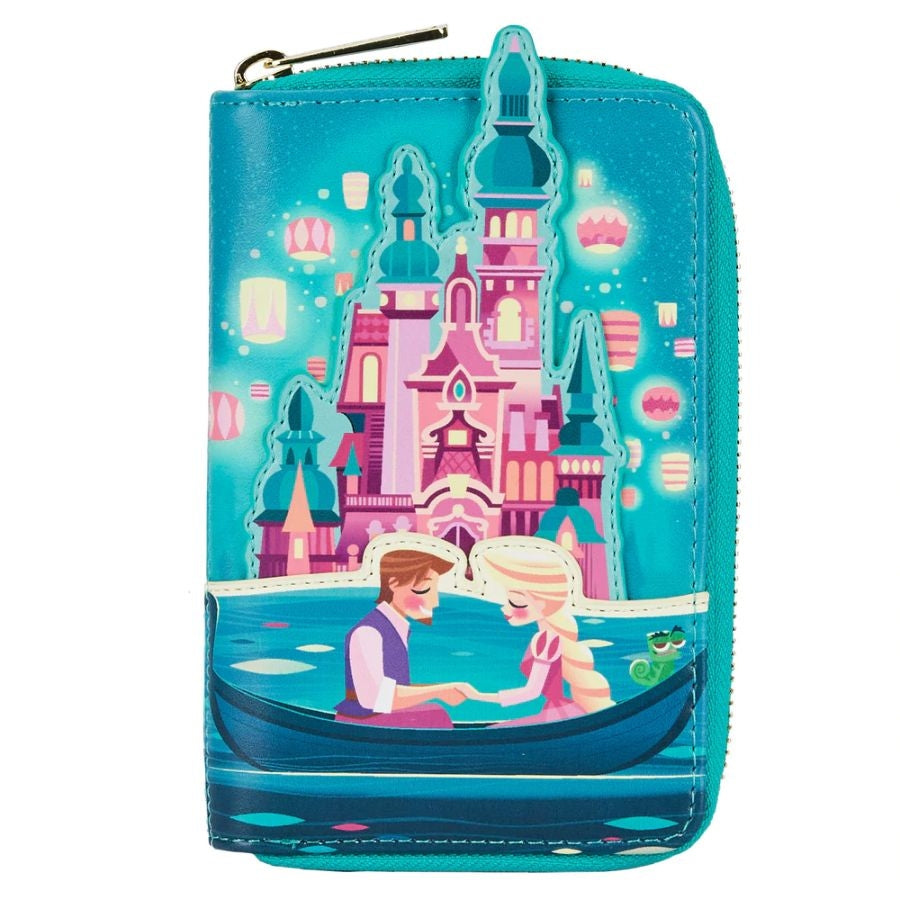 Pop Weasel Image of Tangled - Castle Glow Zip Purse - Loungefly - Bags, Wallets & Purses - Image - Pop Weasel