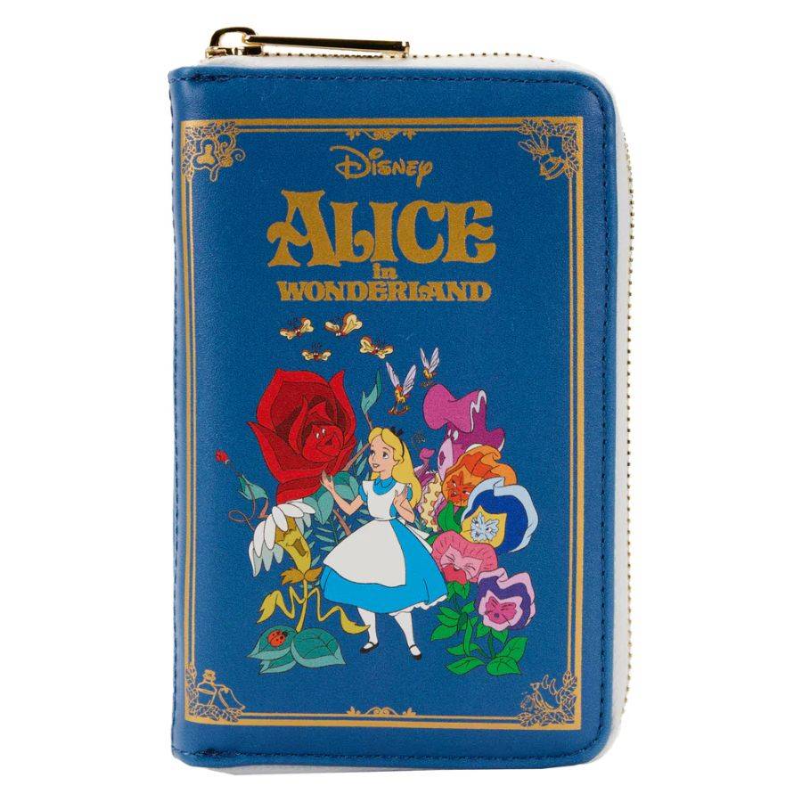 Pop Weasel Image of Alice in Wonderland (1951) - Book Zip Purse - Loungefly - Bags, Wallets & Purses - Image - Pop Weasel