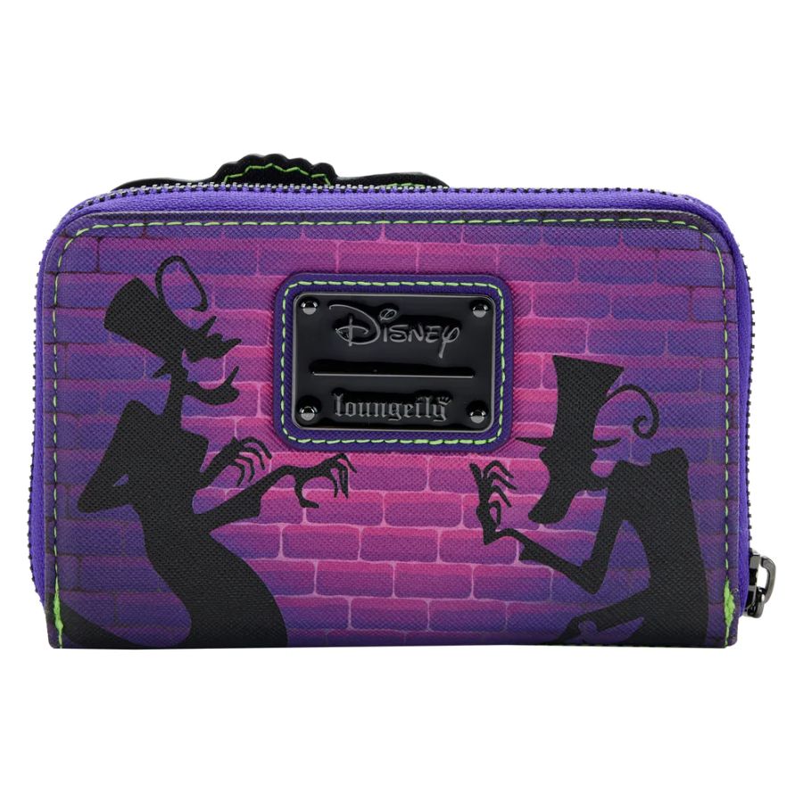 Pop Weasel - Image 3 of Princess and the Frog - Facilier Glow Zip Purse - Loungefly - Bags, Wallets & Purses - Image - Pop Weasel