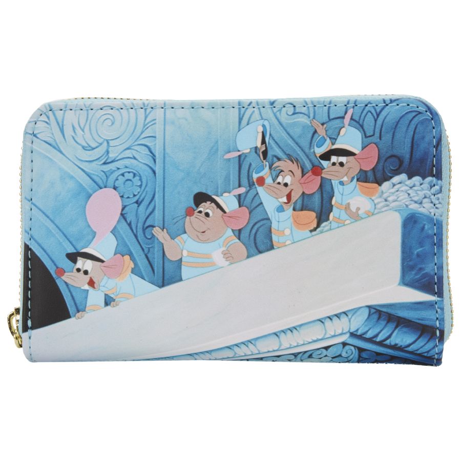 Pop Weasel - Image 2 of Cinderella (1950) - Scenes Zip Purse - Loungefly - Bags, Wallets & Purses - Image - Pop Weasel