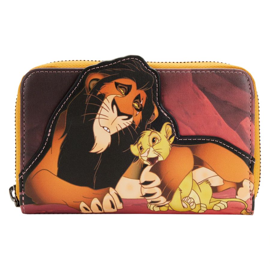 Pop Weasel - Image 2 of The Lion King (1994) - Scar Scene Zip Purse - Loungefly