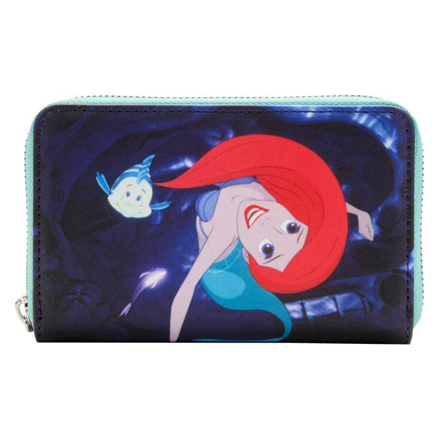 Pop Weasel Image of The Little Mermaid (1989) - Princess Scenes Zip Purse - Loungefly - Bags, Wallets & Purses - Image - Pop Weasel