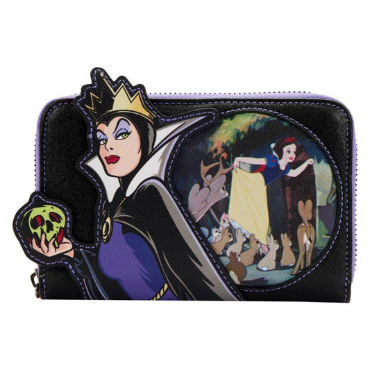 Pop Weasel Image of Snow White (1937) - Evil Queen Apple Zip Purse - Loungefly