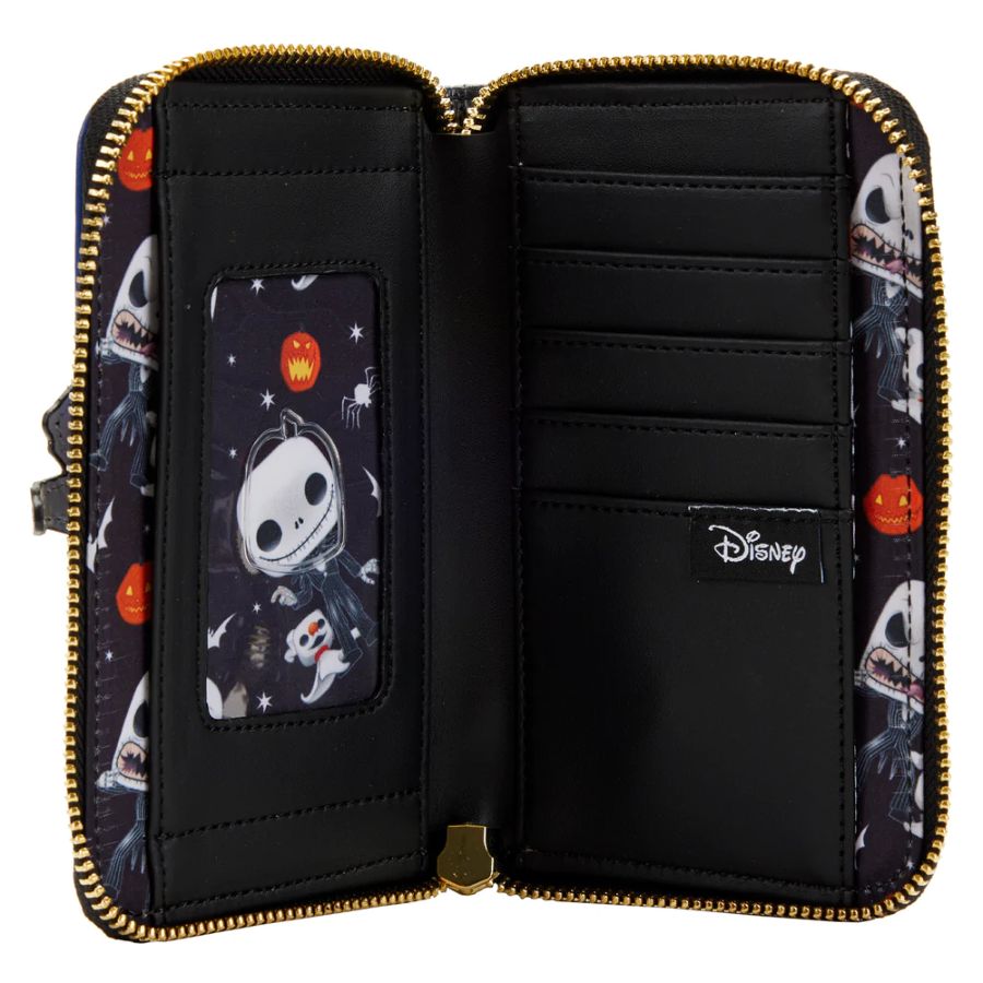 Pop Weasel - Image 6 of The Nightmare Before Christmas - Jack Skellington House Pop! Glow Zip Purse - Loungefly - Bags, Wallets & Purses - Image - Pop Weasel