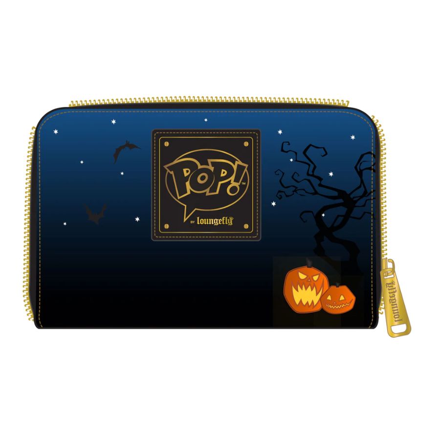 Pop Weasel - Image 7 of The Nightmare Before Christmas - Jack Skellington House Pop! Glow Zip Purse - Loungefly - Bags, Wallets & Purses - Image - Pop Weasel