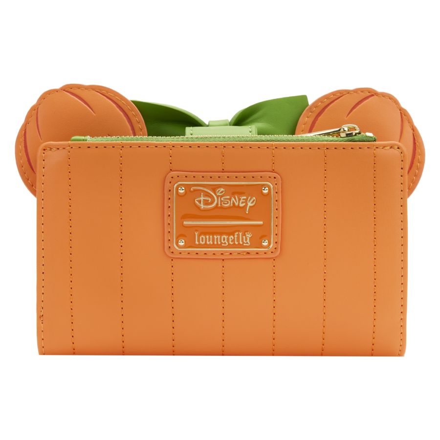 Pop Weasel - Image 5 of Disney - Minnie Mouse Pumpkin Glow Face Flap Purse - Loungefly - Bags, Wallets & Purses - Image - Pop Weasel