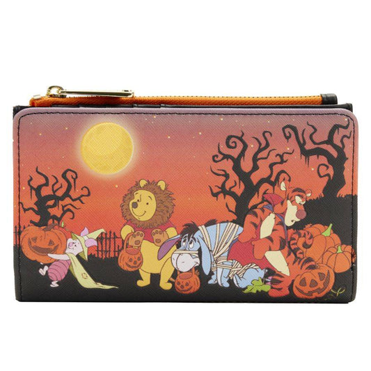 Pop Weasel Image of Winnie the Pooh - Halloween Group Glow Flap Purse - Loungefly