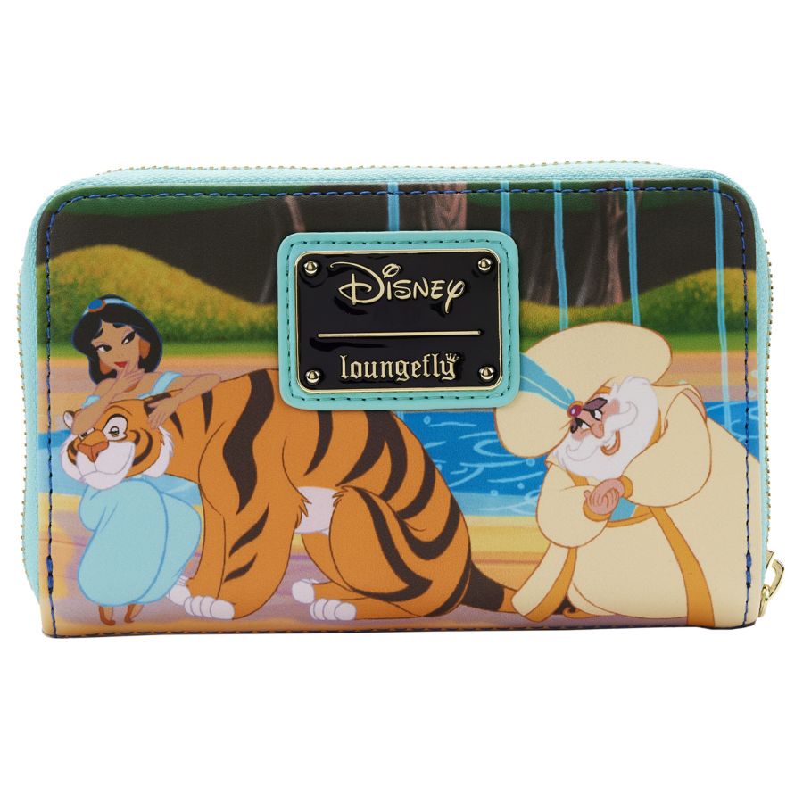 Pop Weasel - Image 3 of Aladdin (1992) - Jasmine Princess Scenes Zip Around Purse - Loungefly - Bags, Wallets & Purses - Image - Pop Weasel