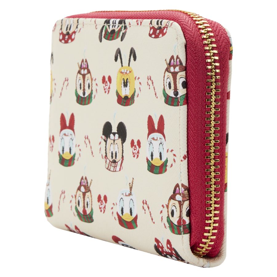 Pop Weasel - Image 2 of Disney - Hot Cocoa Zip Around Purse - Loungefly - Bags, Wallets & Purses - Image - Pop Weasel