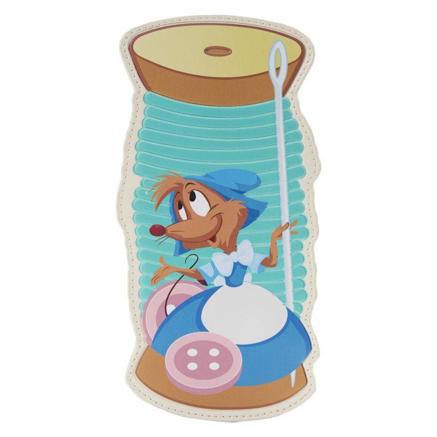 Pop Weasel Image of Cinderella (1950) - Mouse Spool Card Holder - Loungefly - Bags, Wallets & Purses - Image - Pop Weasel