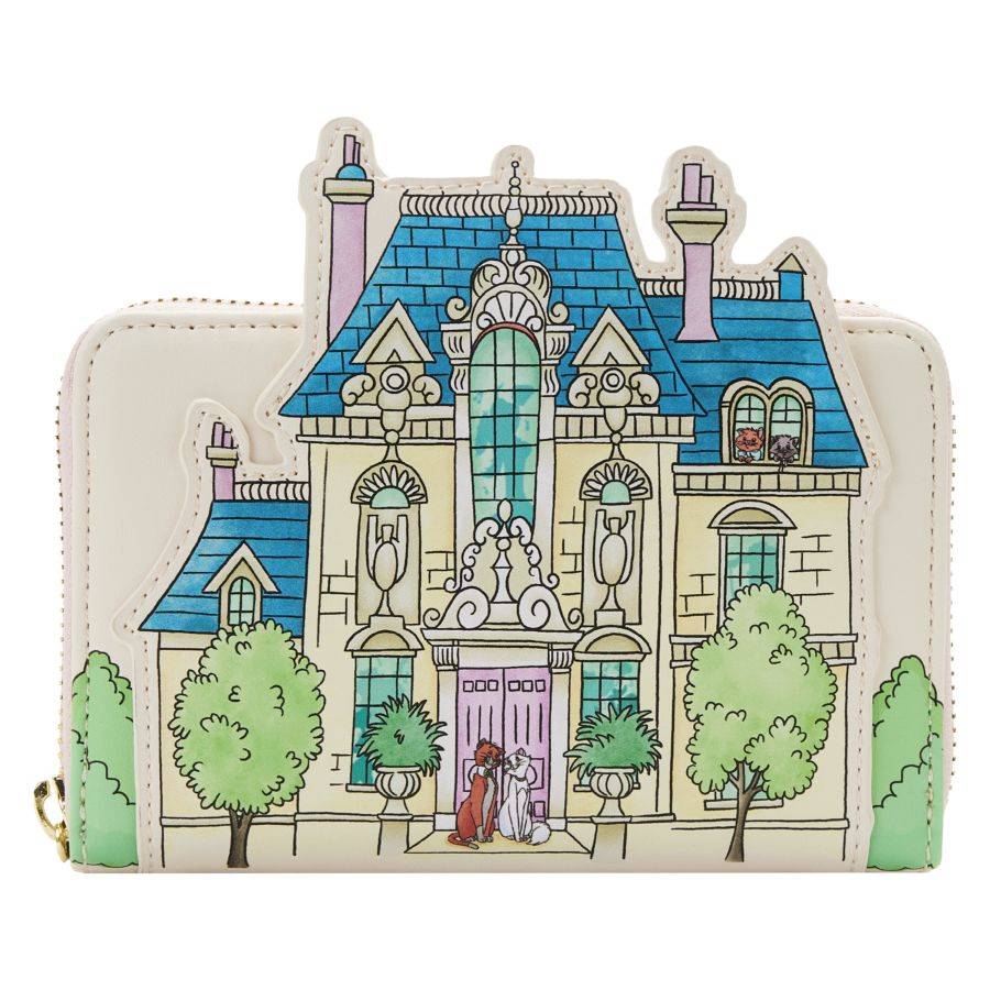 Pop Weasel Image of The Aristocats (1970) - Marie House Zip Around Purse - Loungefly - Bags, Wallets & Purses - Image - Pop Weasel