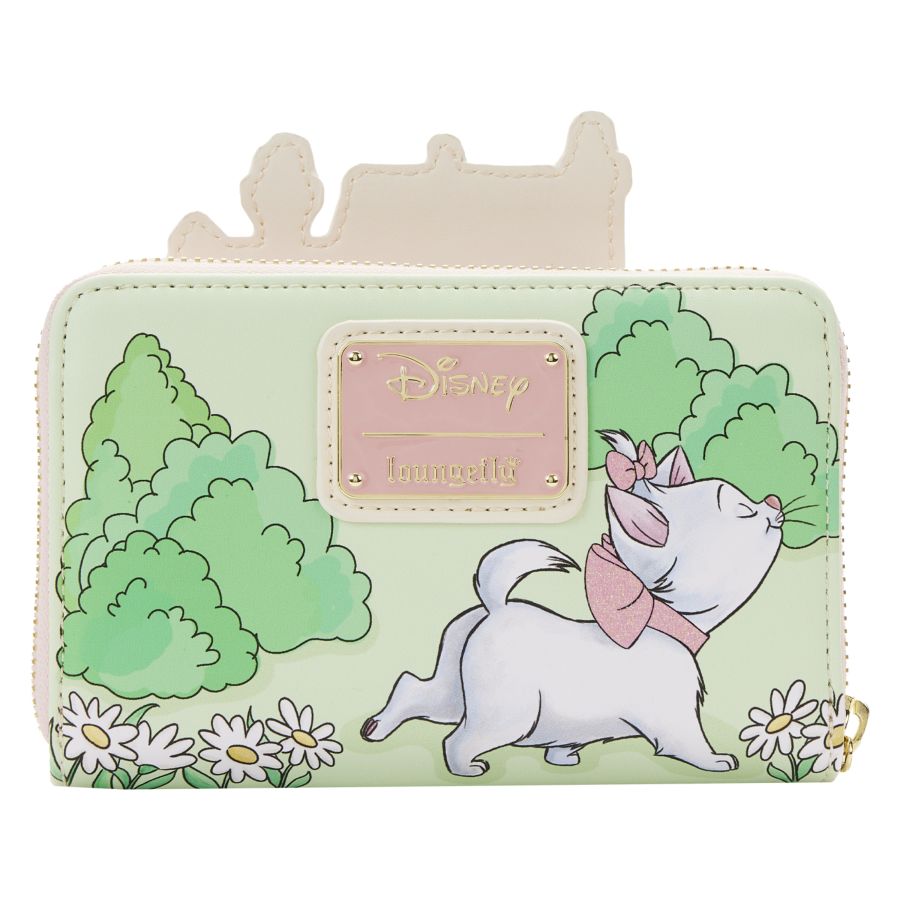 Pop Weasel - Image 3 of The Aristocats (1970) - Marie House Zip Around Purse - Loungefly - Bags, Wallets & Purses - Image - Pop Weasel