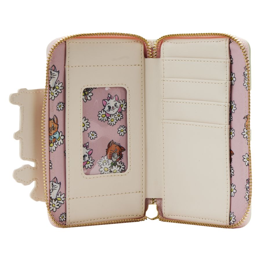 Pop Weasel - Image 4 of The Aristocats (1970) - Marie House Zip Around Purse - Loungefly - Bags, Wallets & Purses - Image - Pop Weasel