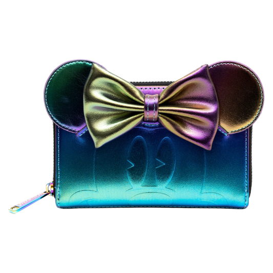 Pop Weasel Image of Disney - Minnie Mouse Oil Slick Wallet [RS] - Loungefly