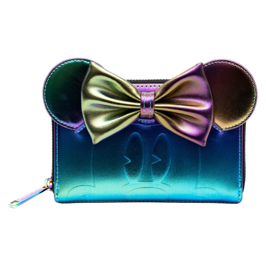 Pop Weasel Image of Disney - Minnie Mouse Oil Slick Wallet [RS] - Loungefly - Bags, Wallets & Purses - Image - Pop Weasel