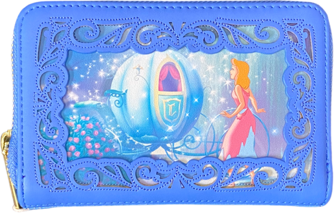 Pop Weasel Image of Disney Princess - Cinderella Window Purse RS - Loungefly