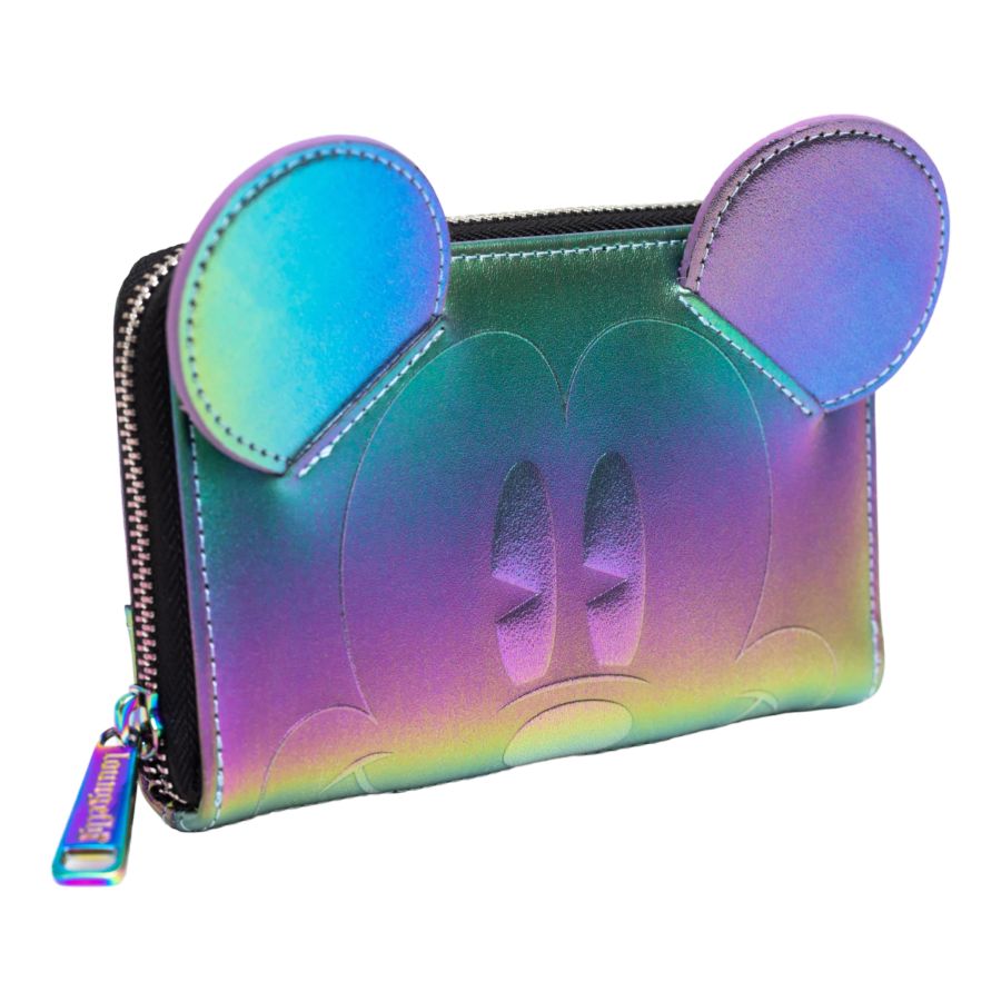 Pop Weasel - Image 3 of Disney - Mickey Mouse Oil Slick US Exclusive Wallet [RS] - Loungefly