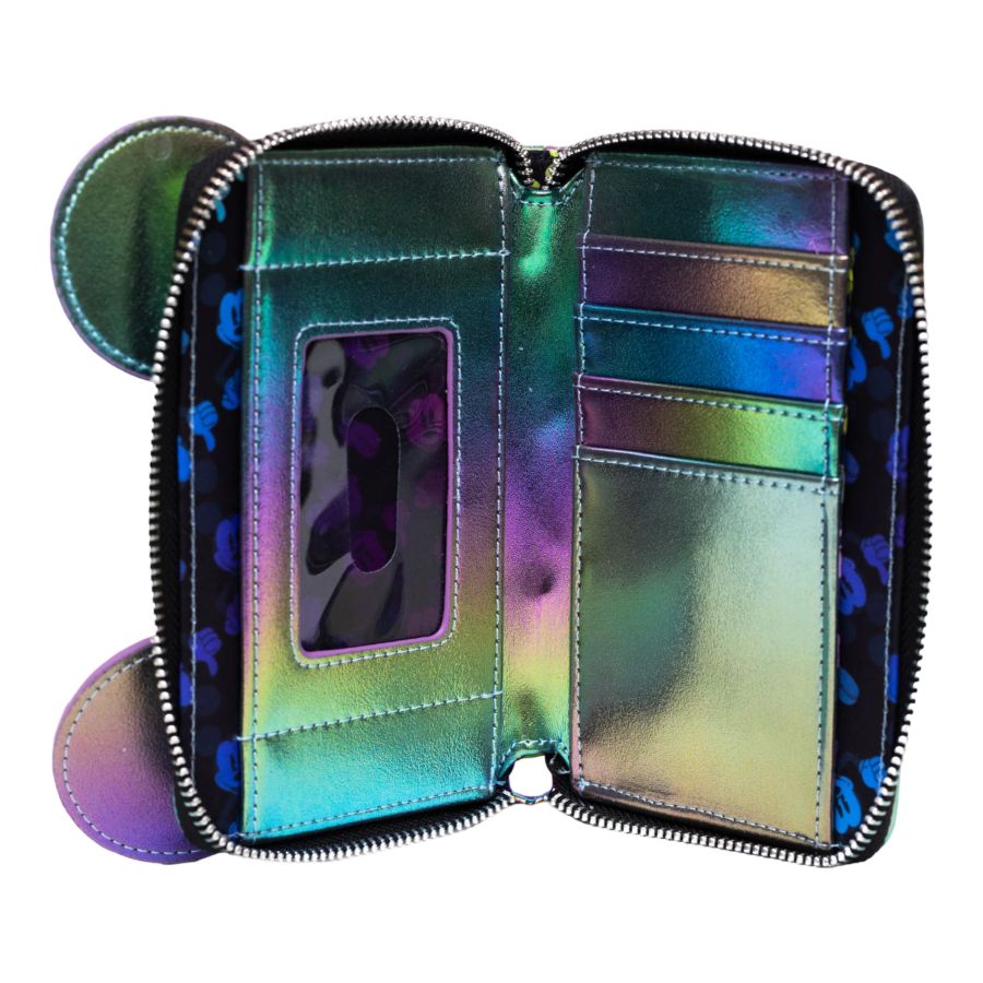 Pop Weasel - Image 4 of Disney - Mickey Mouse Oil Slick US Exclusive Wallet [RS] - Loungefly