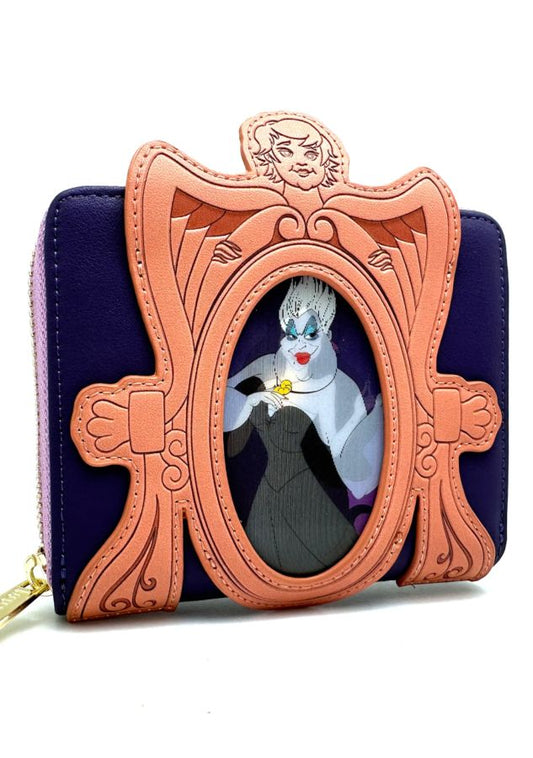 Pop Weasel - Image 2 of The Little Mermaid (1989) - Ursula Mirror US Exclusive Zip Around Wallet [RS] - Loungefly