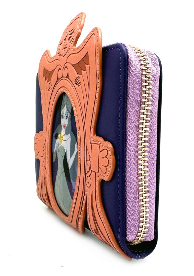 Pop Weasel - Image 3 of The Little Mermaid (1989) - Ursula Mirror US Exclusive Zip Around Wallet [RS] - Loungefly - Bags, Wallets & Purses - Image - Pop Weasel