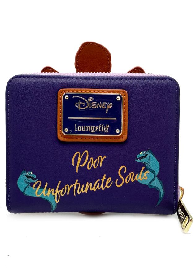 Pop Weasel - Image 4 of The Little Mermaid (1989) - Ursula Mirror US Exclusive Zip Around Wallet [RS] - Loungefly - Bags, Wallets & Purses - Image - Pop Weasel