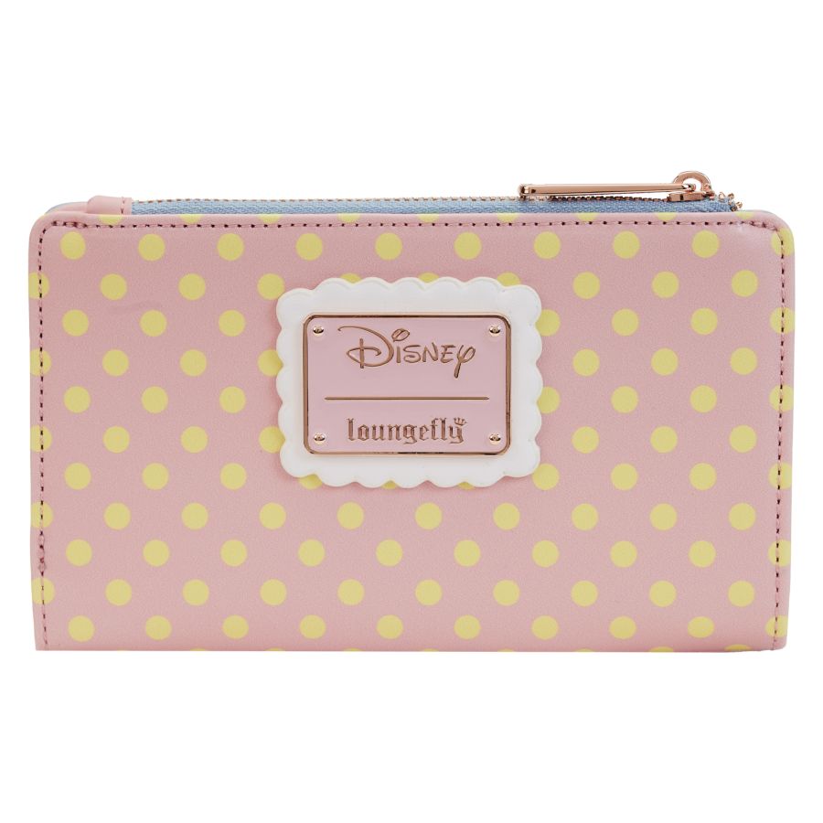 Pop Weasel - Image 3 of Disney - Minnie Daisy Pastel Block Dots Flap Purse - Loungefly - Bags, Wallets & Purses - Image - Pop Weasel