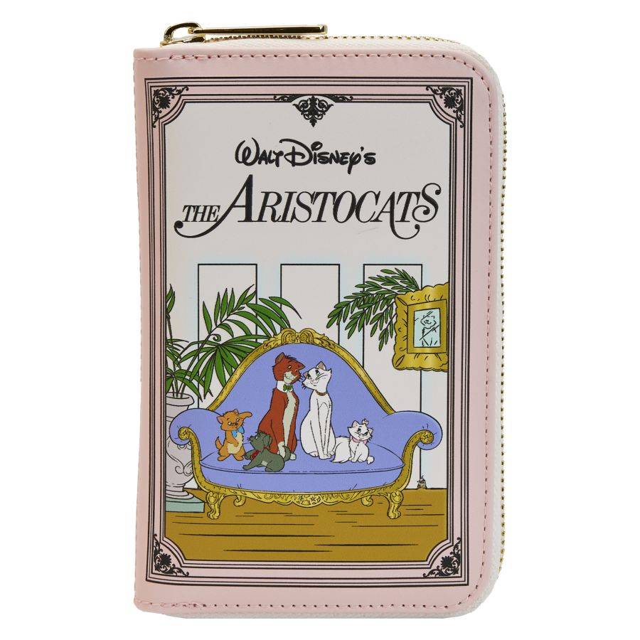 Pop Weasel Image of The Aristocats (1970) - Book Zip Around Purse - Loungefly - Bags, Wallets & Purses - Image - Pop Weasel