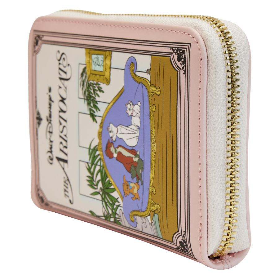 Pop Weasel - Image 2 of The Aristocats (1970) - Book Zip Around Purse - Loungefly - Bags, Wallets & Purses - Image - Pop Weasel