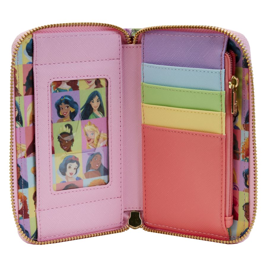 Pop Weasel - Image 4 of Disney Princess - Zip Around Wallet - Loungefly - Bags, Wallets & Purses - Image - Pop Weasel