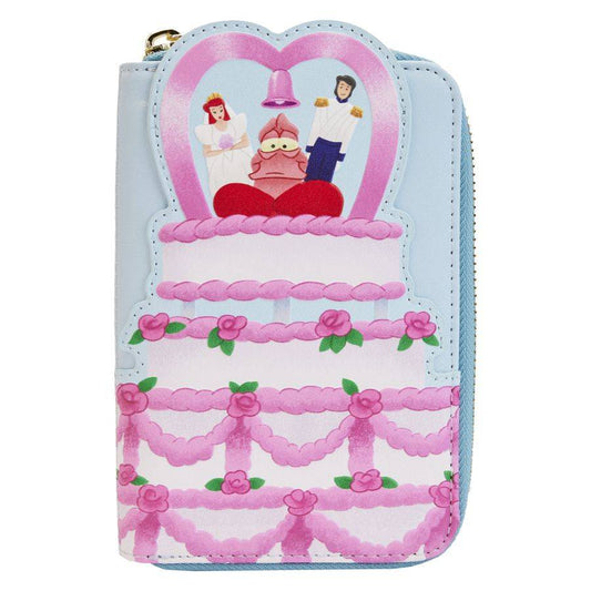 Pop Weasel Image of The Little Mermaid (1989) - Wedding Cake Zip Around Purse - Loungefly