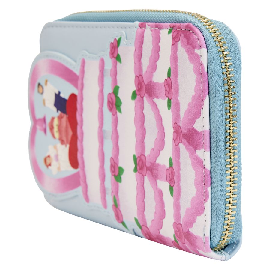 Pop Weasel - Image 2 of The Little Mermaid (1989) - Wedding Cake Zip Around Purse - Loungefly