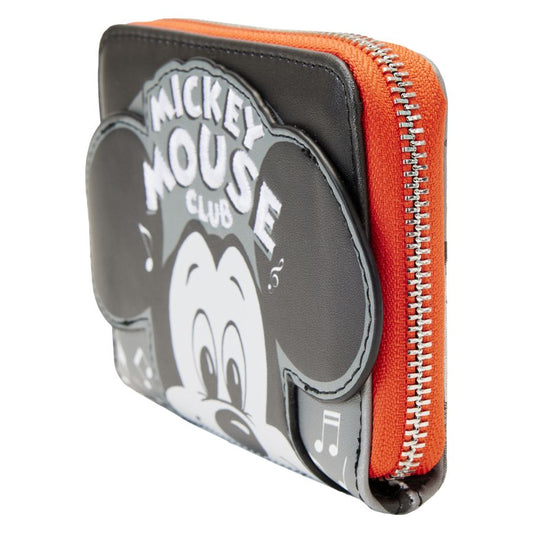 Pop Weasel - Image 2 of Disney 100th - Mickey Mouse Club Zip Around Purse - Loungefly