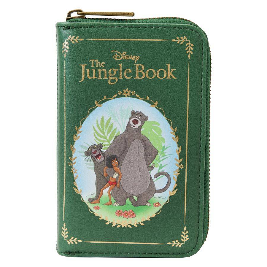 Pop Weasel Image of Jungle Book - Book Cover Zip Around Wallet - Loungefly - Bags, Wallets & Purses - Image - Pop Weasel