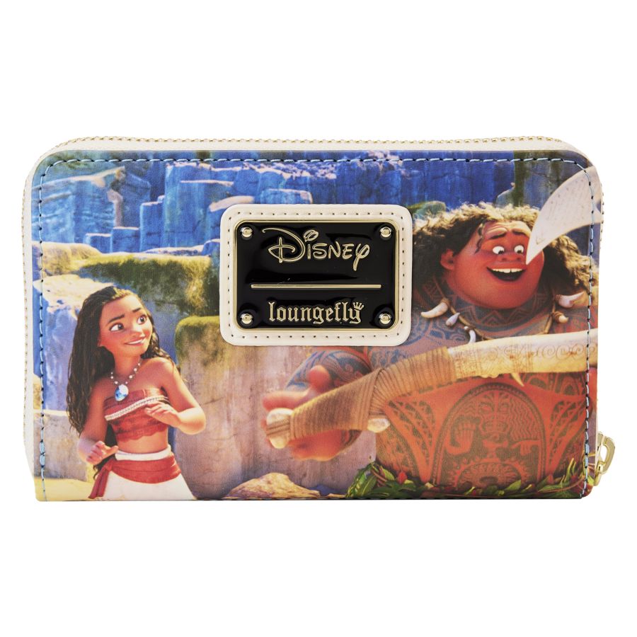 Pop Weasel - Image 3 of Moana - Princess Scene Series Zip Around Wallet - Loungefly - Bags, Wallets & Purses - Image - Pop Weasel