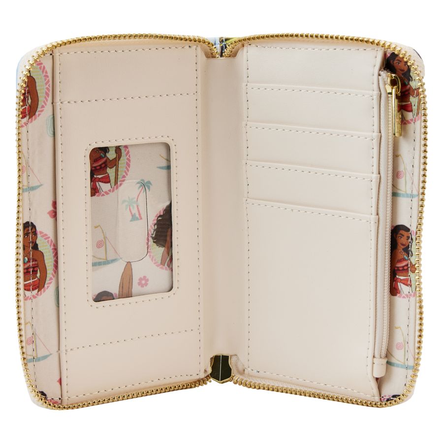 Pop Weasel - Image 4 of Moana - Princess Scene Series Zip Around Wallet - Loungefly