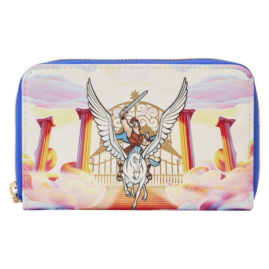 Pop Weasel Image of Hercules (1997) - Mount Olympus Gates Zip Around Wallet - Loungefly - Bags, Wallets & Purses - Image - Pop Weasel