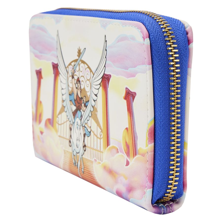 Pop Weasel - Image 2 of Hercules (1997) - Mount Olympus Gates Zip Around Wallet - Loungefly