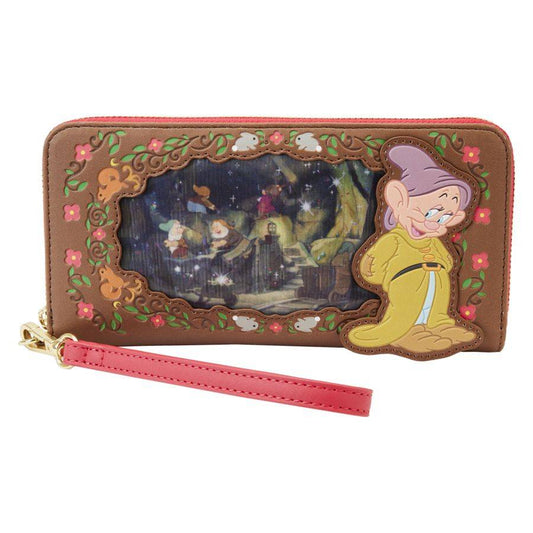 Pop Weasel Image of Snow White (1937) - Princess Series Zip Wristlet - Loungefly