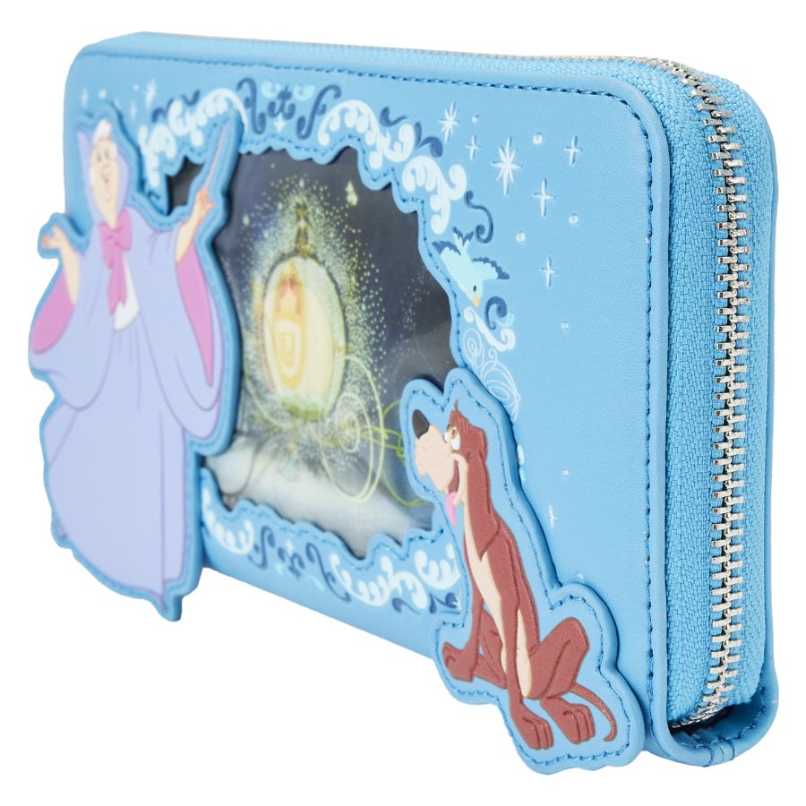 Pop Weasel - Image 3 of Cinderella - Princess Lenticular Zip Around Wallet - Loungefly - Bags, Wallets & Purses - Image - Pop Weasel