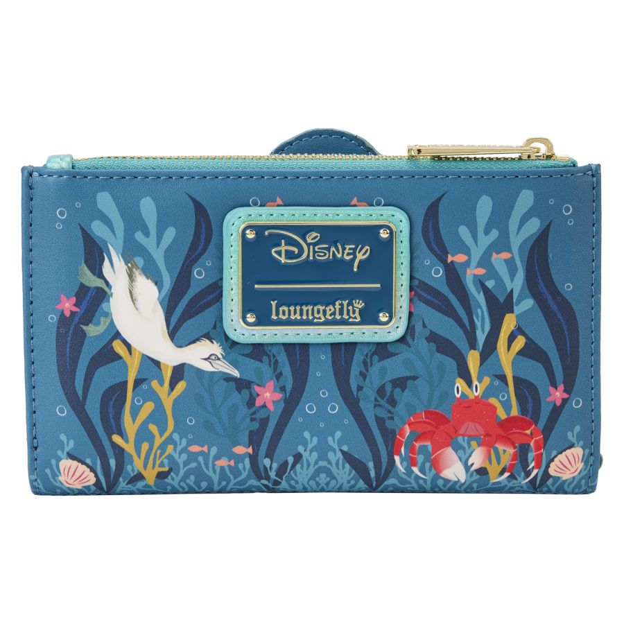 Pop Weasel - Image 3 of Little Mermaid (2023) - Ariel Flap Wallet - Loungefly - Bags, Wallets & Purses - Image - Pop Weasel