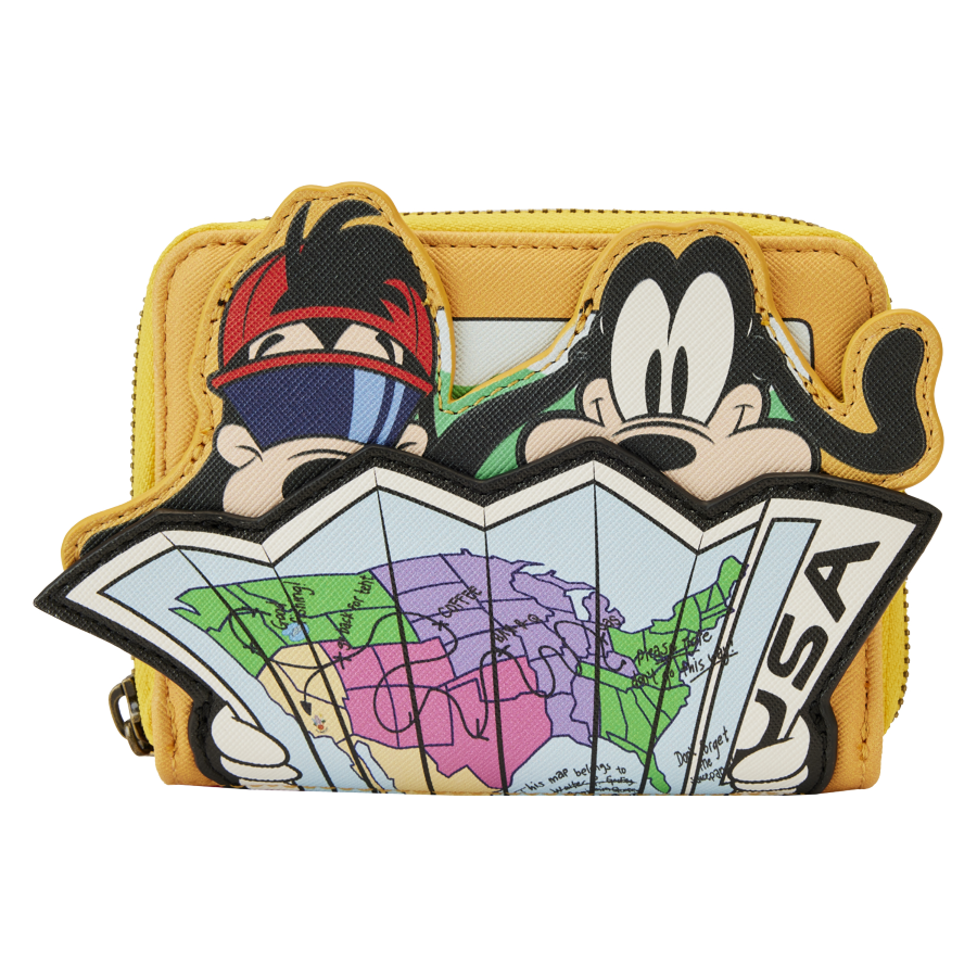 Pop Weasel Image of Disney - Goofy Movie Road Trip Zip Around Wallet - Loungefly - Bags, Wallets & Purses - Image - Pop Weasel