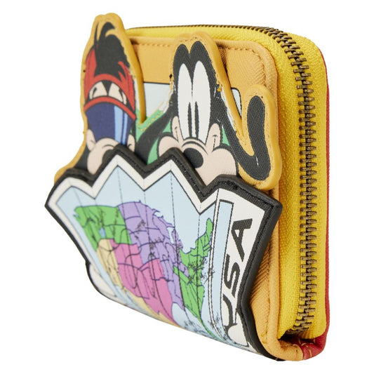 Pop Weasel - Image 2 of Disney - Goofy Movie Road Trip Zip Around Wallet - Loungefly