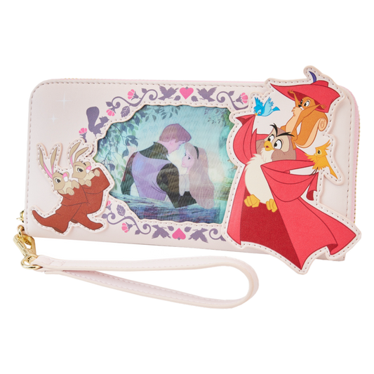 Pop Weasel Image of Sleeping Beauty - Princess Lenticular Series Wristlet Wallet - Loungefly