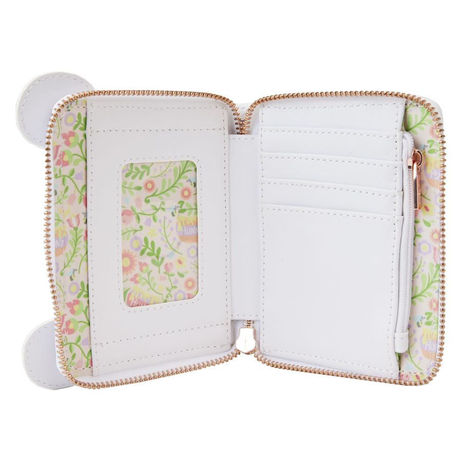 Pop Weasel - Image 4 of Winnie The Pooh - Folk Floral Cosplay Zip Around Wallet - Loungefly - Bags, Wallets & Purses - Image - Pop Weasel