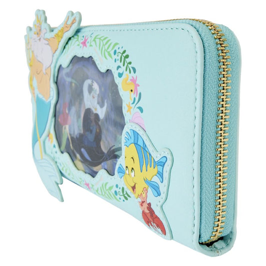 Pop Weasel - Image 2 of The Little Mermaid (1989) - Ariel Princess Lenticular Zip Around Wallet - Loungefly